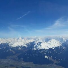 Flugwegposition um 14:39:19: Aufgenommen in der Nähe von Gemeinde Jochberg, 6373 Jochberg, Österreich in 3089 Meter